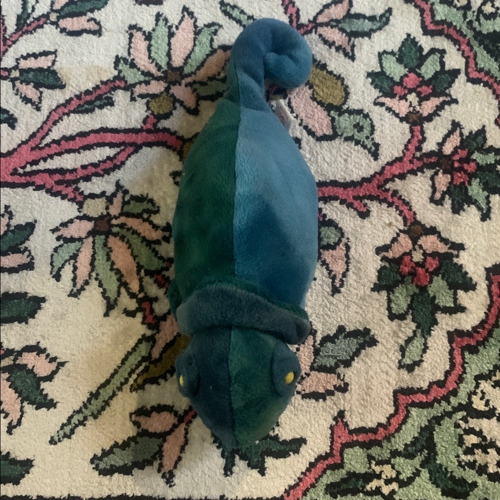 Ty Beanie Baby Rainbow The Iguana 1997 - Picture 2 of 5